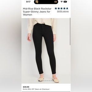 NEW Old Navy Rockstar Jeans!